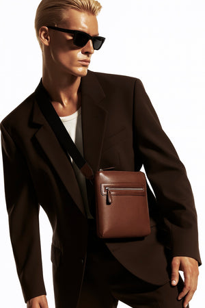 JULIEN , CROSSBODY BAG , TAN