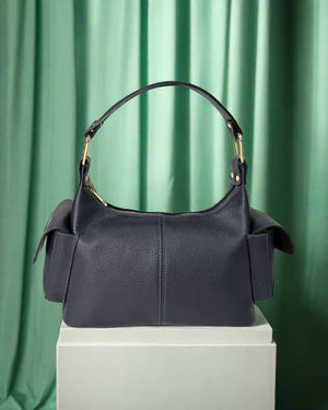 LILLIANE , SHOULDER & CROSSBODY BAG , NAVY BLUE