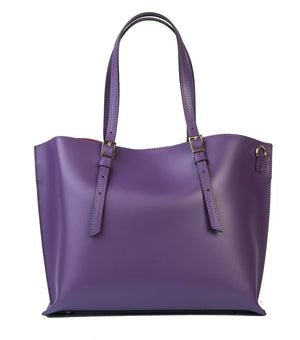 City Tote , Shoulder Bag , Purple