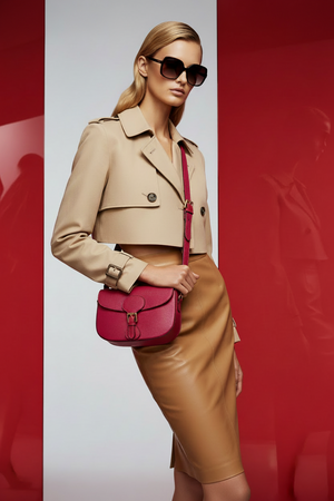 SEVERINE , CROSSBODY BAG , RED