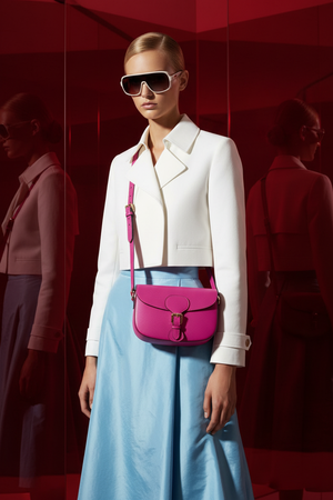 SEVERINE , CROSSBODY BAG , FUCSHIA