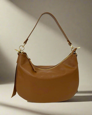 Victoria , Shoulder Bag , Tan