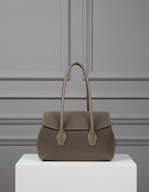 JOSEPHINE , SHOULDER TOTE BAG , TAUPE