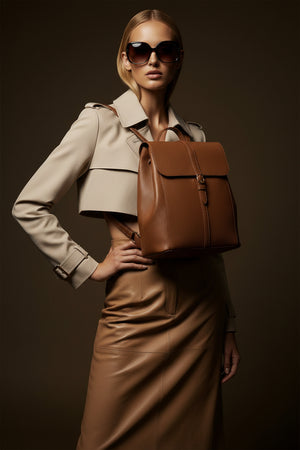 CARRIE , BACKPACK , TAN