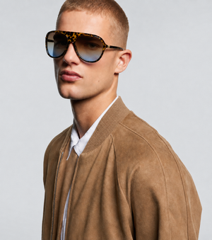 HARPER , OVERSIZED SUNGLASSES , TORTOISESHELL & SUNSET