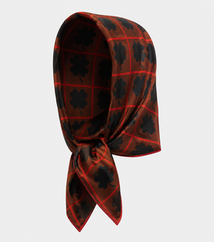 BLACK CLOVER , SILK SATIN SCARF