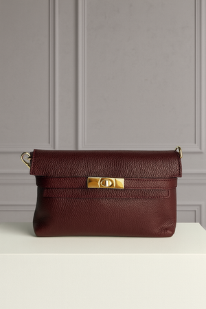 ANTOINE , CROSSBODY BAG , CHOCOLATE
