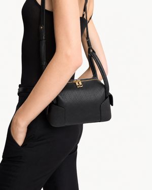 MARTHA , CROSSBODY AND SHOULDER BAG , BLACK