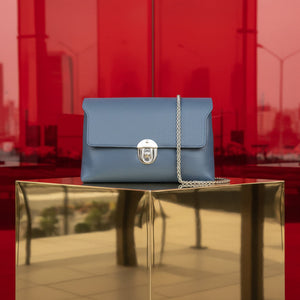 BROOKE , CROSSBODY BAG , IN POWDER BLUE