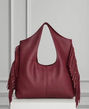 MANON , SHOULDER BAG , BORDEAUX