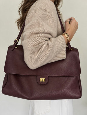 MAGDALENA , LARGE SHOULDER BAG , RED