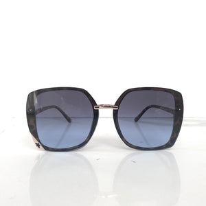 Monaco , Sunglasses , Tortoise Shell with Blue Lenses