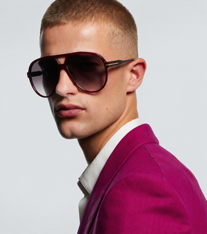 AVIATOR MAXI , SUNGLASSES , BORDEAUX