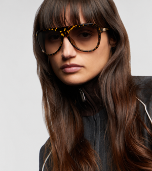 HARPER , OVERSIZED SUNGLASSES , TORTOISESHELL