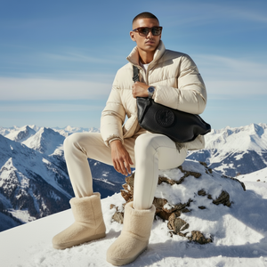 Marco Tripoli , MT ,Leather Oversized BumBag , Black