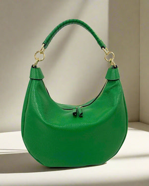 Heidi , Medium Shoulder & Crossbody Bag , Emerald Green