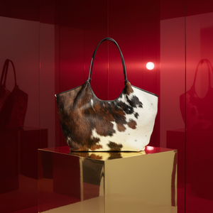 MARISA , LEATHER TOTE BAG , MULTI