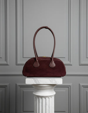 DAKOTA , SHOULDER BAG , DARK CHOCOLATE
