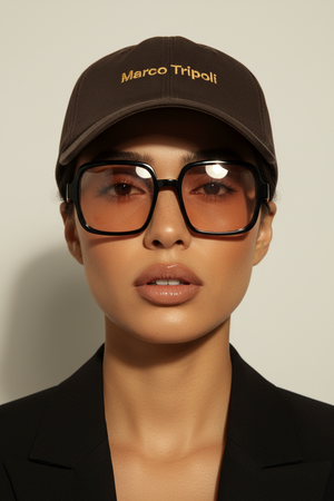 AXTON , CLEAR LENSE MEDIUM SUNGLASSES , BLACK