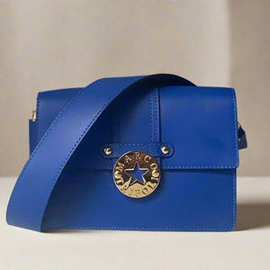 LONDON , MT LOGO , SHOULDER & CROSSBODY BAG , ROYAL BLUE