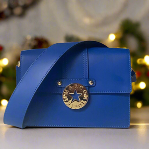 LONDON , MT LOGO , SHOULDER & CROSSBODY BAG , ROYAL BLUE