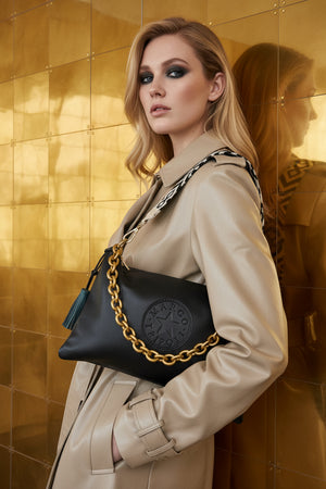 MARCO TRIPOLI , CROSSBODY & SHOULDER BAG , BLACK