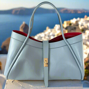 KARLA , LARGE TOTE BAG , BLUE