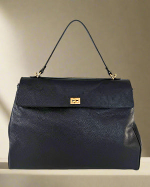 CLAUDE , UNISEX LARGE BAG , NAVY
