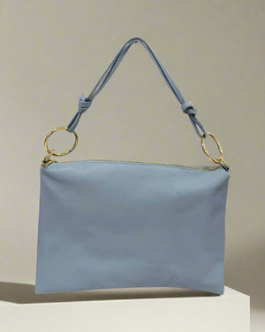 MOIRA , LARGE ENVELOPE SHOULDER & CROSSBODY BAG , ICE BLUE