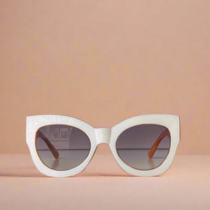 TAYLOR , SUNGLASSES , WHITE & ORANGE