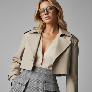 DARCY , CLEAR LENSE SUNGLASSES , SMOG