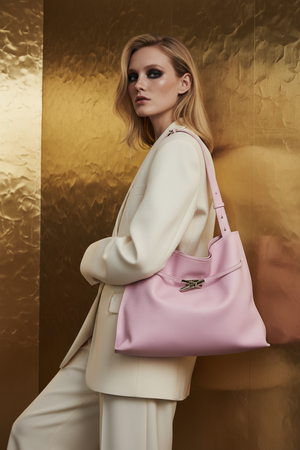 MARCEL , UNISEX SHOULDER BAG , PINK