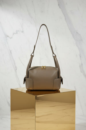 MARTHA , CROSSBODY AND SHOULDER BAG , TAUPE