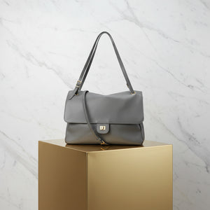 MAGDALENA , LARGE SHOULDER BAG , GREY