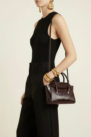 MARCELLE , HANDBAG & CROSSBODY BAG , DARK CHOCOLATE