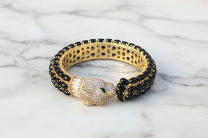 BLACK ONYX BANGLE