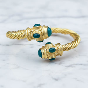 GREEN ONYX BANGLE