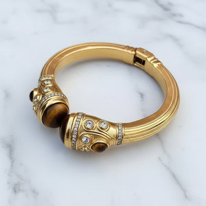 TIGER'S EYE BANGLE
