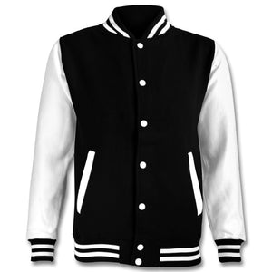 MT , VARSITY JACKET , UNISEX , BLACK