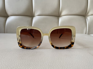 Kate Sunglasses , Honey & Cream